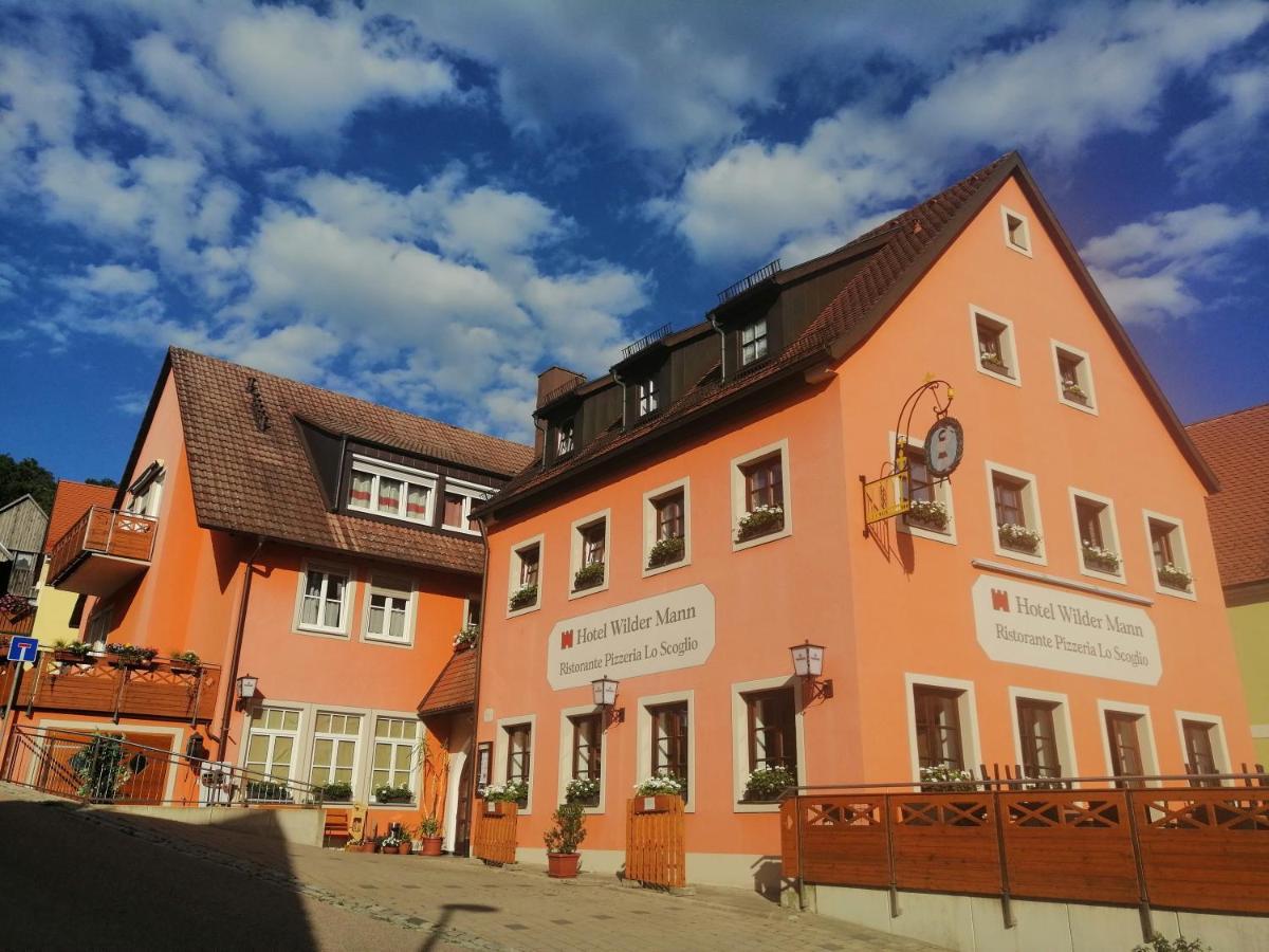 Hotel Wilder Mann Фойхтванген Экстерьер фото