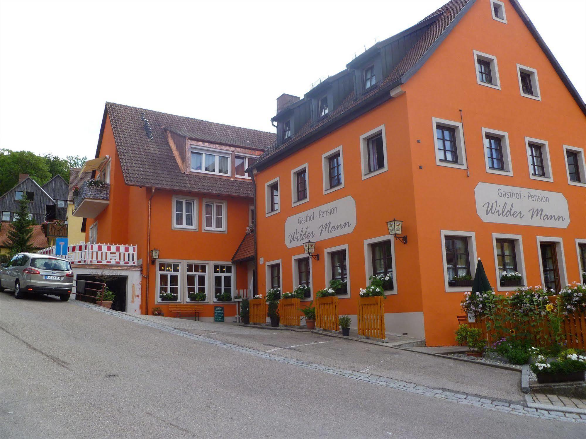 Hotel Wilder Mann Фойхтванген Экстерьер фото